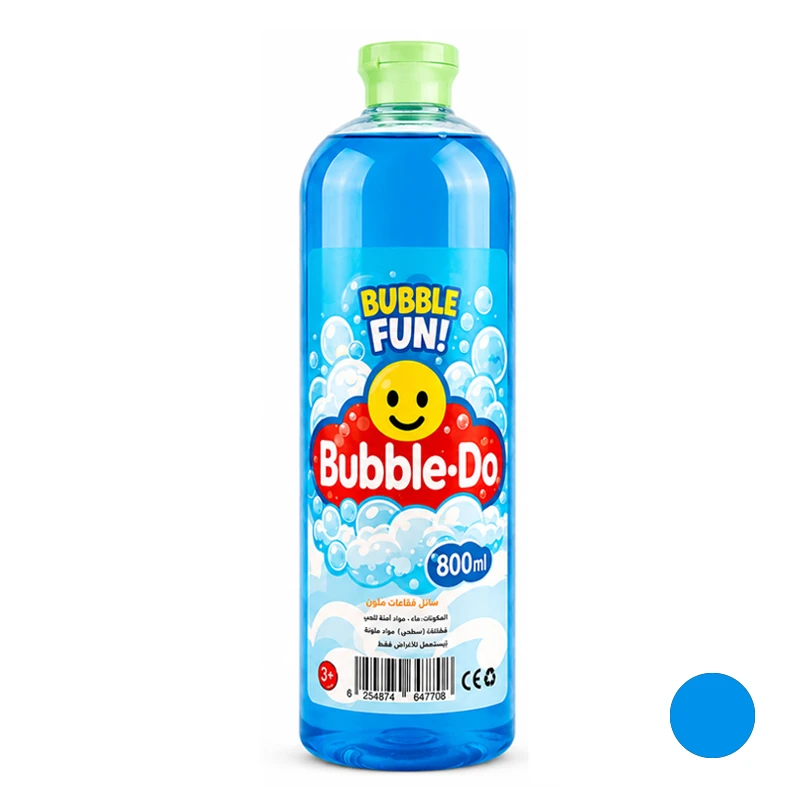 Bubble-Do Bubble Fun Bubble Solution 800ml – Kids Non-Toxic Bubble Liquid for Outdoor Play and Fun Activities